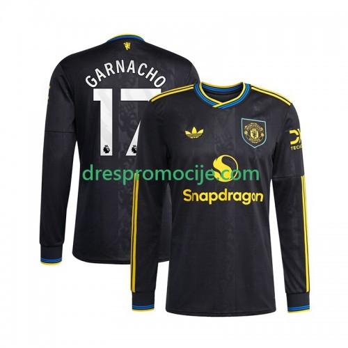 Manchester United Alejandro Garnacho 17 Dres Treći 2025/2026 Dugim Rukavima Manchester United Alejandro Garnacho 17 Dres Treći 2025/2026 Dugim Rukavima